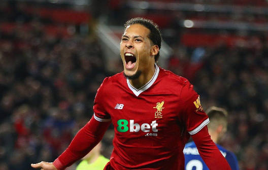 拜仁绝杀里昂，范戴克补时绝平法甲